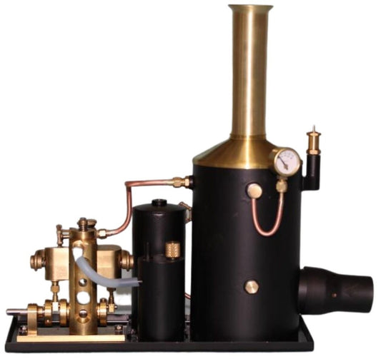 4088 Chaudière verticale 3"/Centrale vapeur moteur Avon