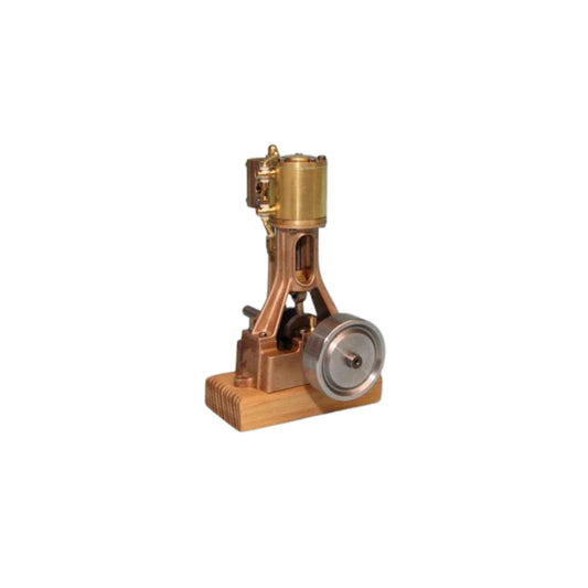 Echuca Single Cylinder Vertical slide valve Steam Engine  Non Reversing  Marine Flywheel