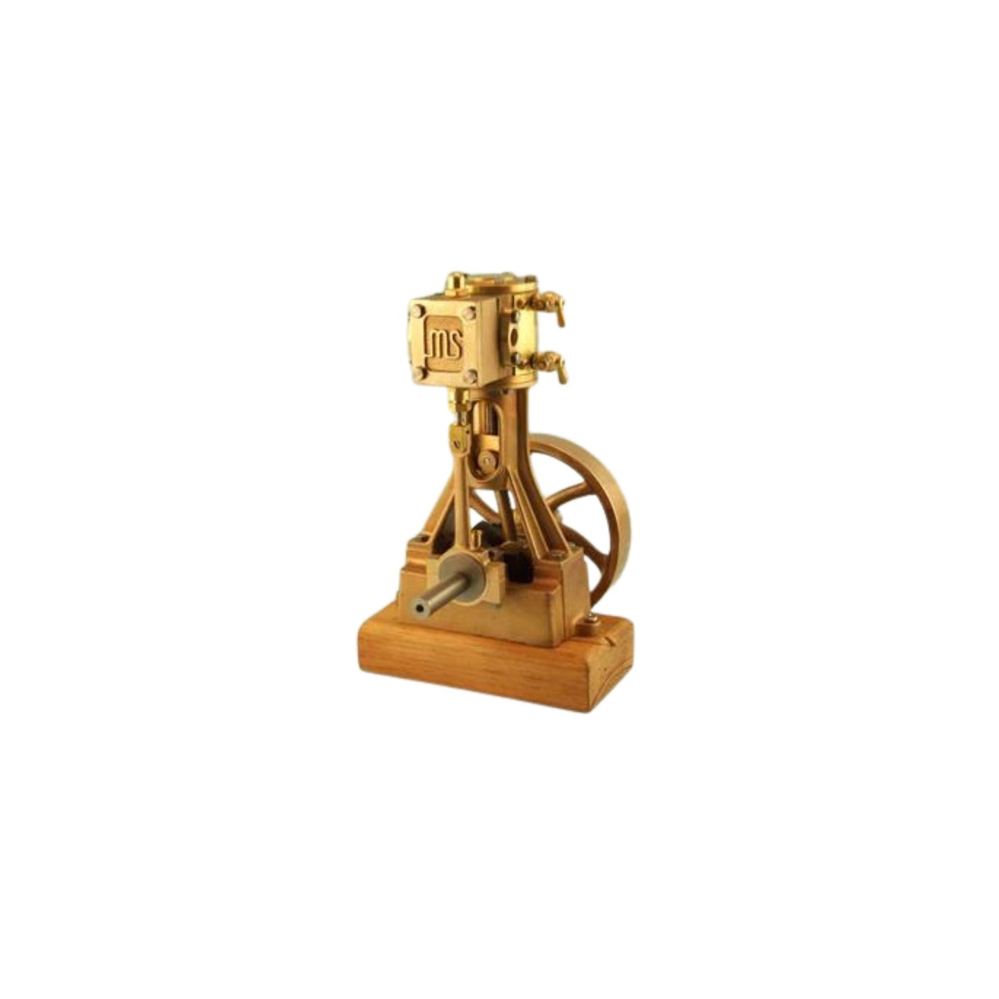 Echuca Single Cylinder Vertical slide valve Steam Engine Non Reversing Spoked Flywheel