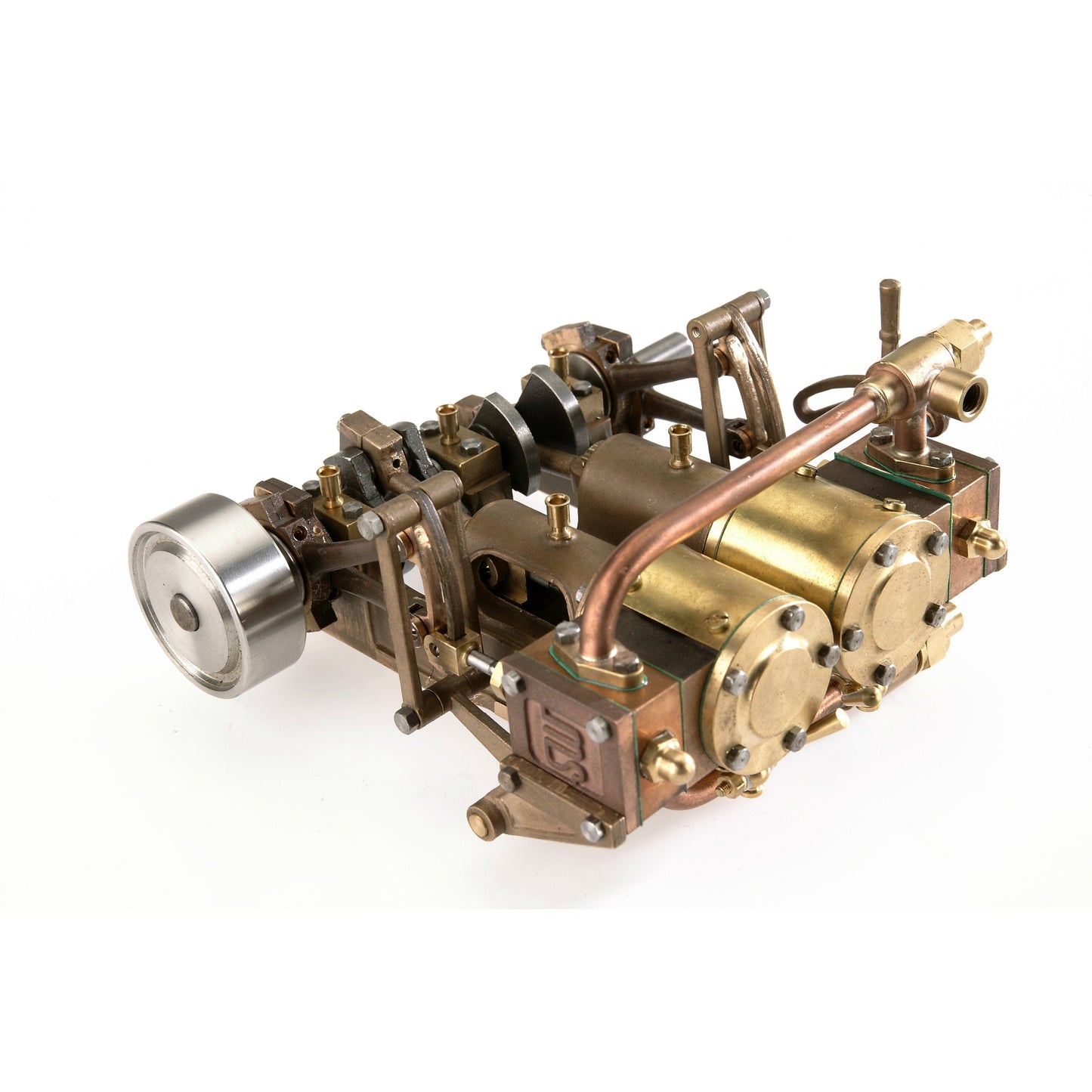 slide valve engine twin cylinder horizontal