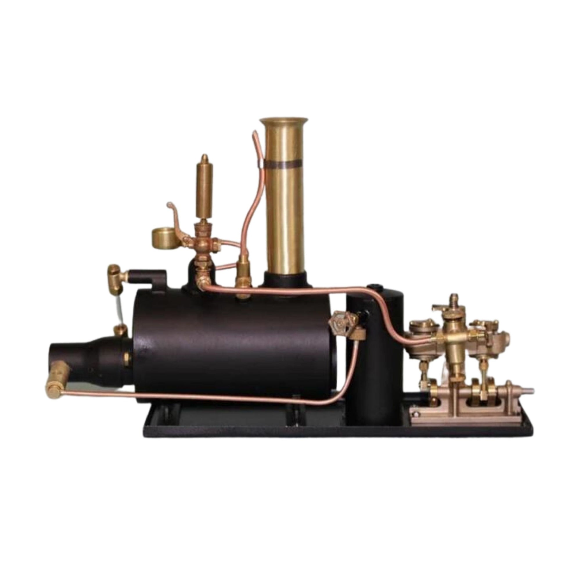 Horizontal Boiler Clyde Steam Plant- Assembled - Whistle