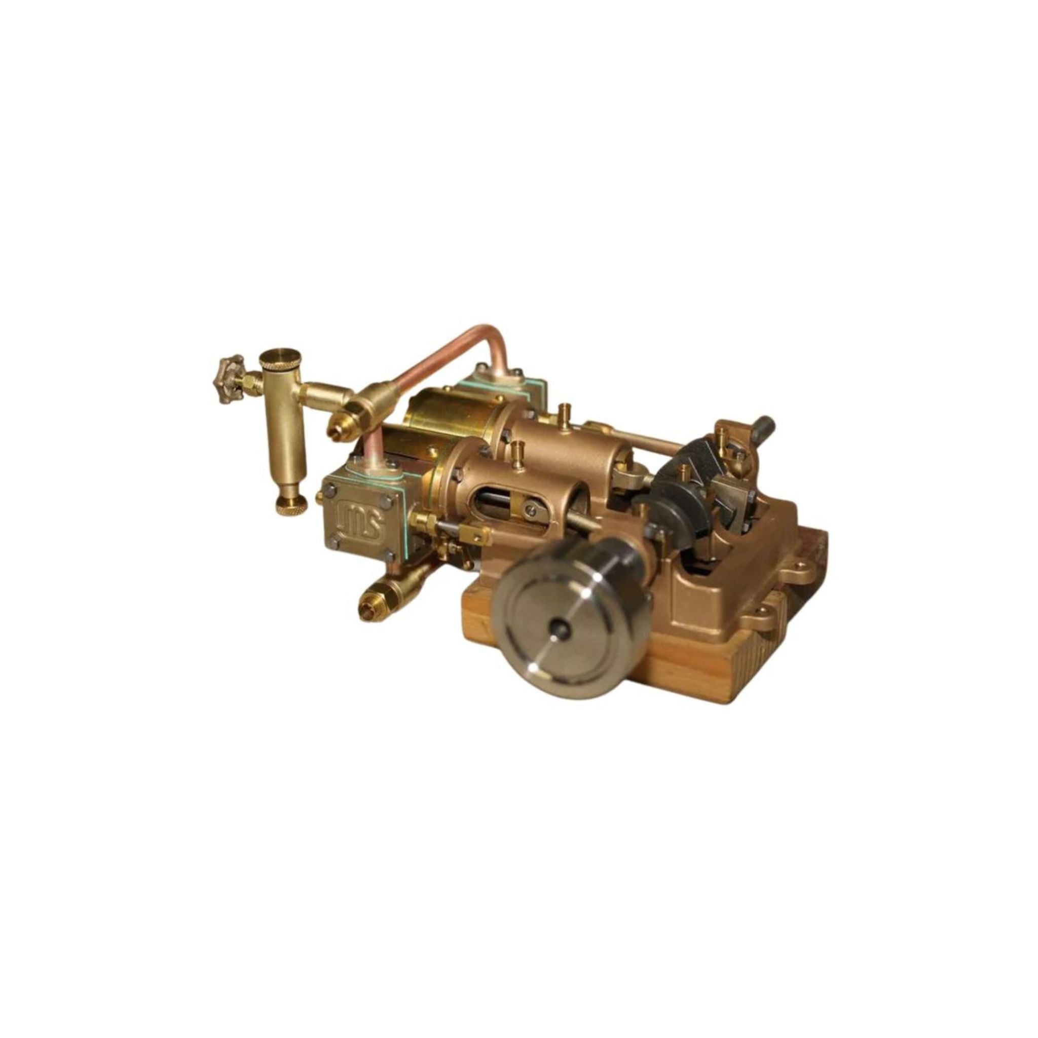 Kit Modèle Machine à Vapeur SE-02 HOPBLOCK - 100 Pièces, Réversible, Avec Générateur Et Lampe De Rue